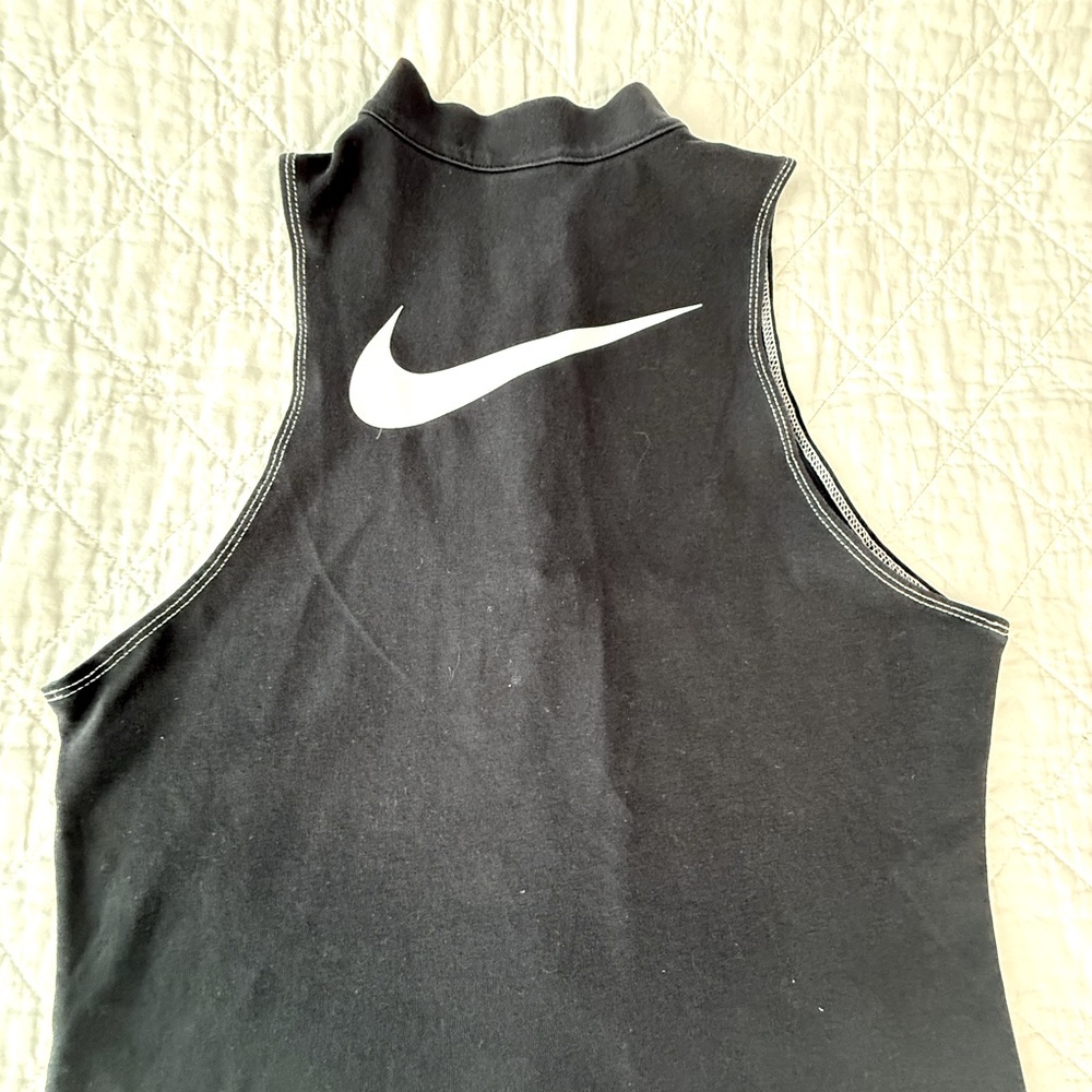 Nike Black Mini Dress with White Swoosh - Picture 15 of 15